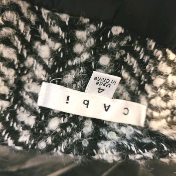 CAbi Gray Woven Jacket size 4 - Picture 12 of 12